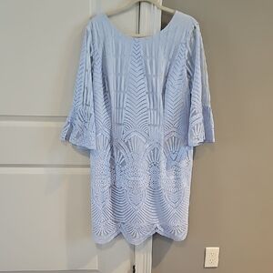 ANTONIO MELANI Pale Blue Dress